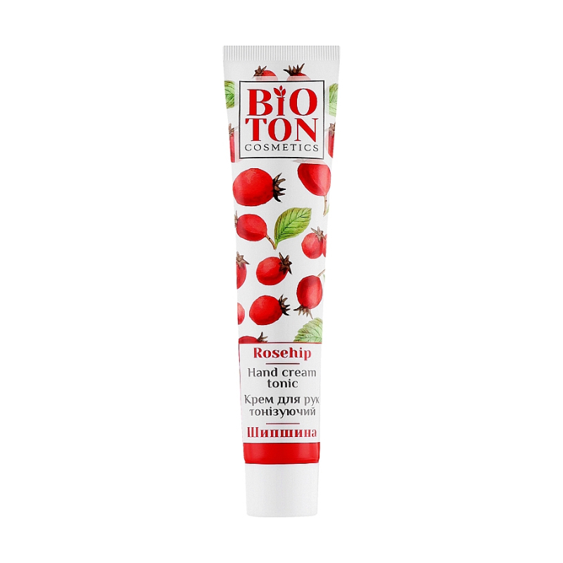 Тонізувальний крем для рук Bioton Cosmetics Hand Cream Шипшина, 44 мл